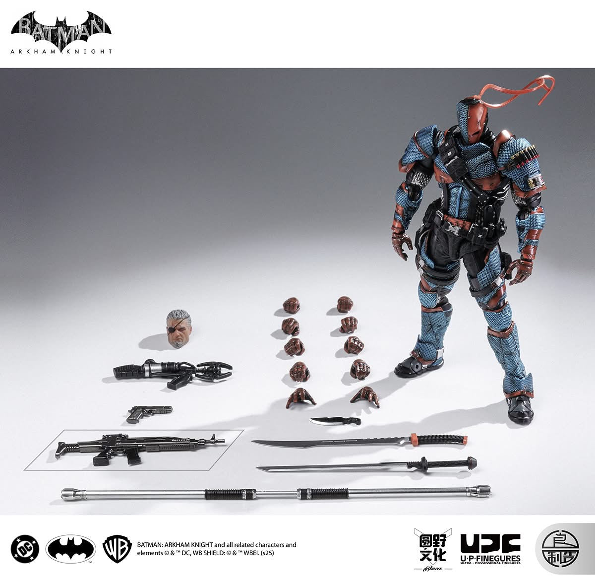 Preventa Figura Deathstroke - Arkham Knight marca LPZZ (UPF) DC002 escala 1/12