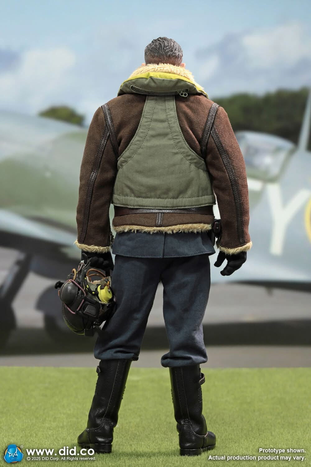 Preventa Figura TOM - WWII British Pilot Squadron Leader marca DID K80187 escala 1/6