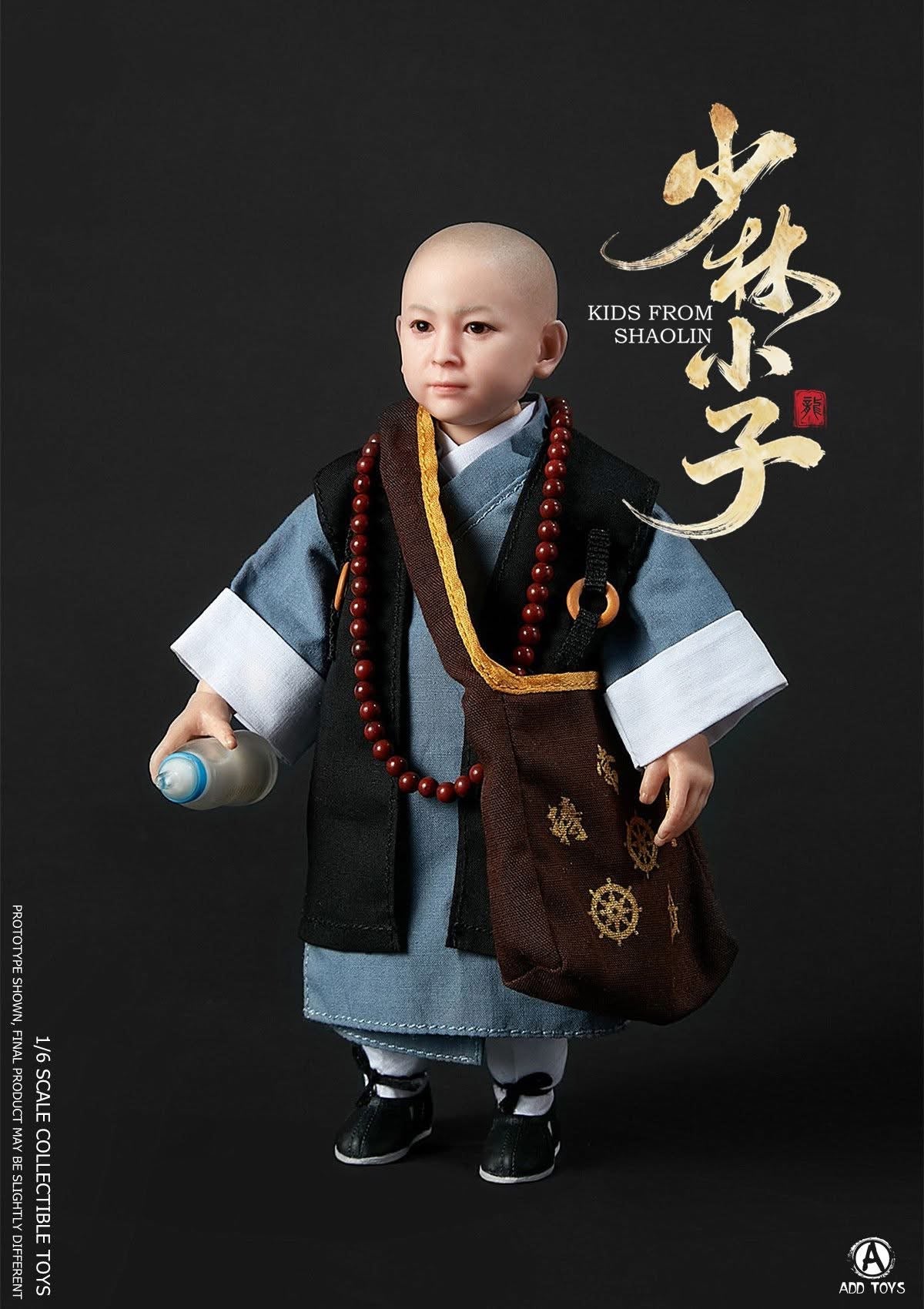 Preventa Figura Shaolin Kid marca ADD Toys AD016 escala 1/6
