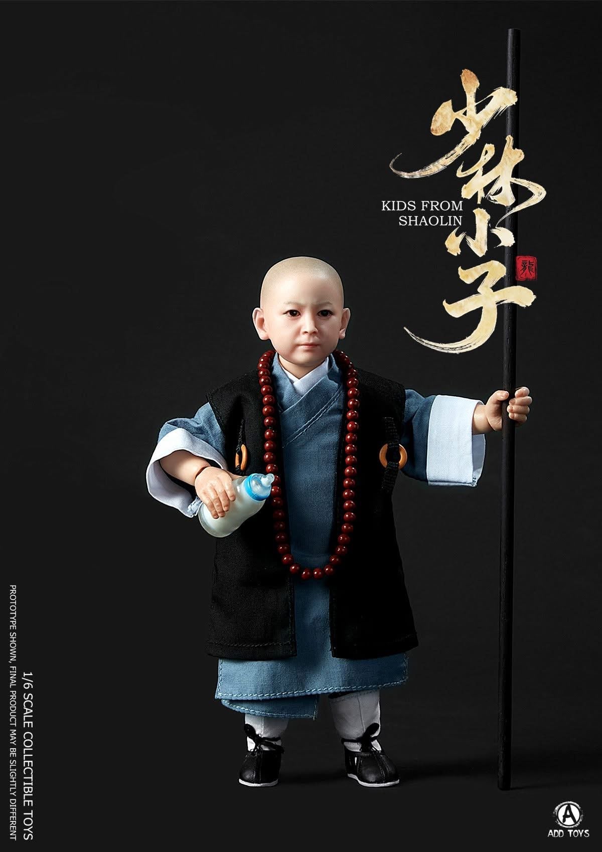 Preventa Figura Shaolin Kid marca ADD Toys AD016 escala 1/6