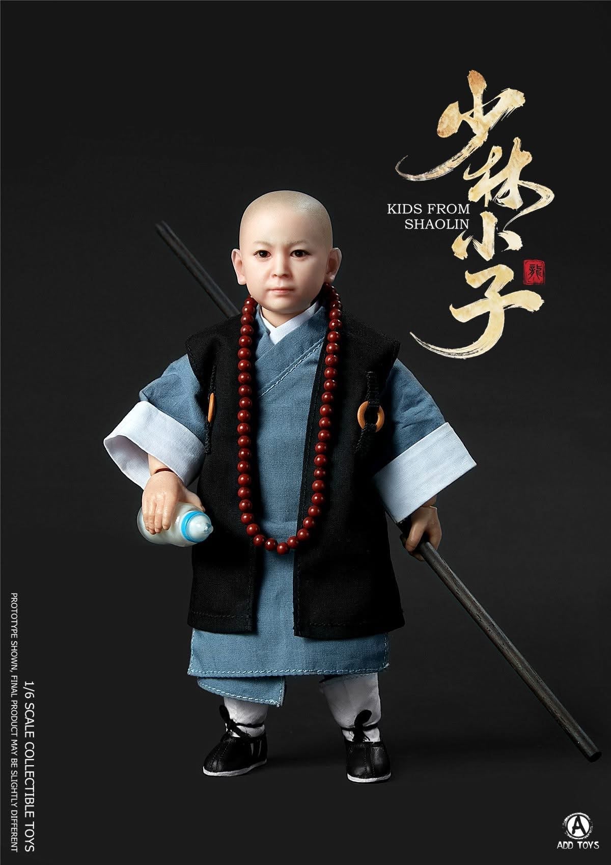 Preventa Figura Shaolin Kid marca ADD Toys AD016 escala 1/6
