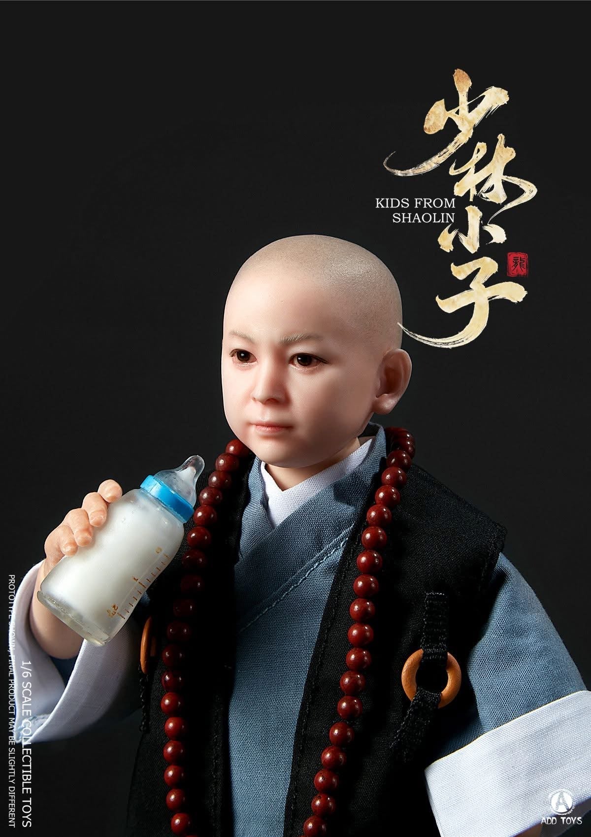 Preventa Figura Shaolin Kid marca ADD Toys AD016 escala 1/6