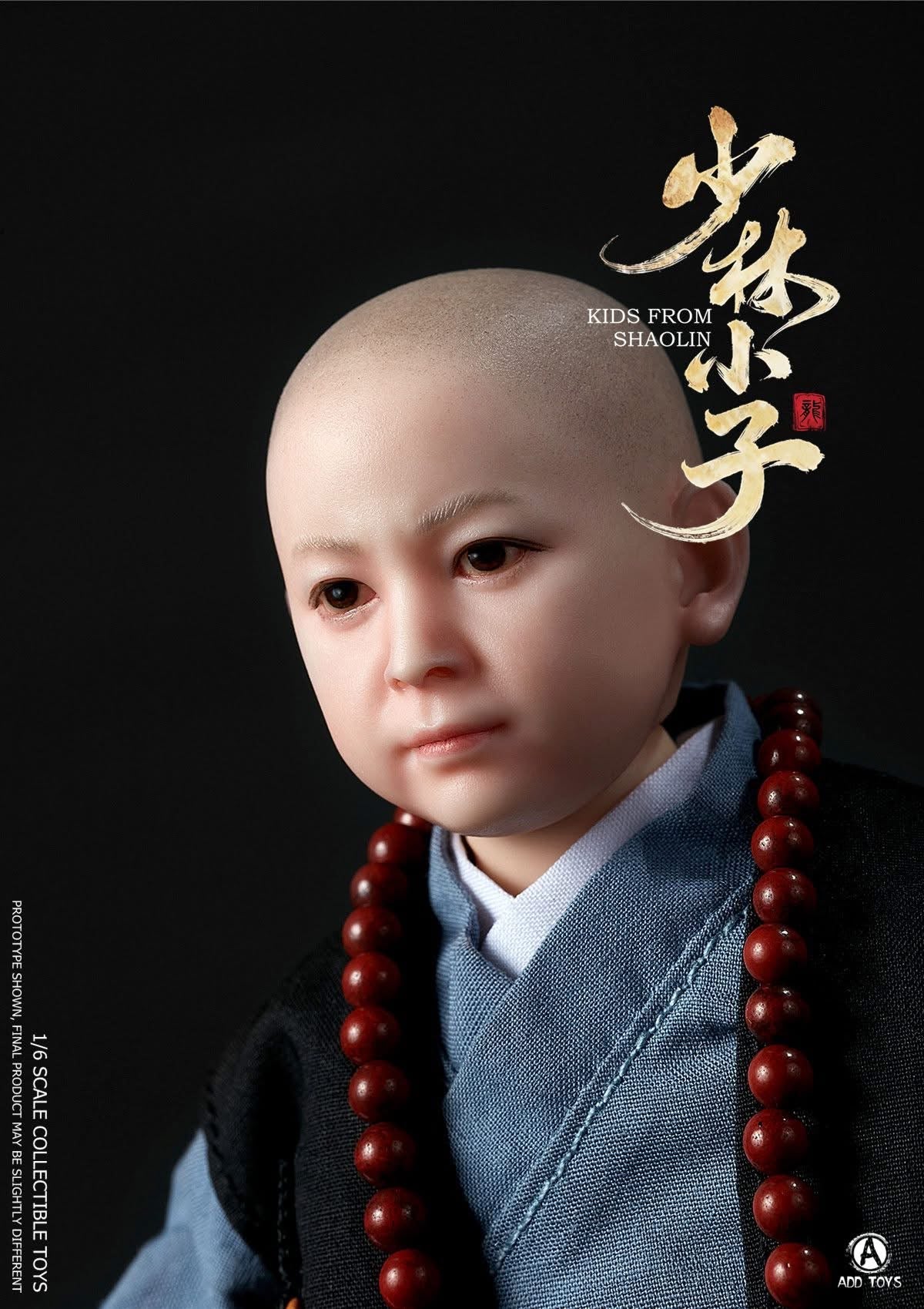 Preventa Figura Shaolin Kid marca ADD Toys AD016 escala 1/6