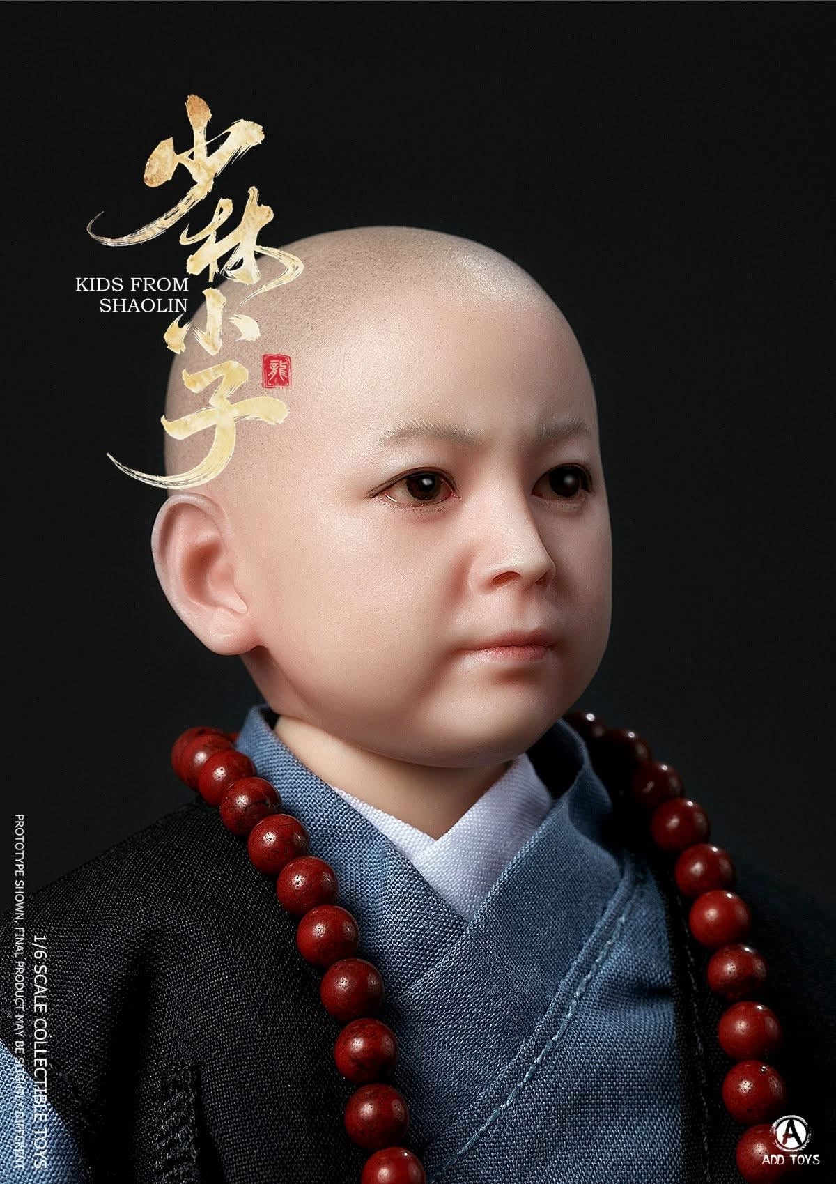 Preventa Figura Shaolin Kid marca ADD Toys AD016 escala 1/6