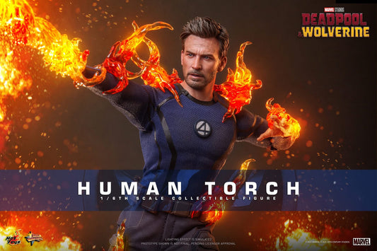 Preventa Figura Human Torch - Deadpool & Wolverine marca Hot Toys MMS789 escala 1/6