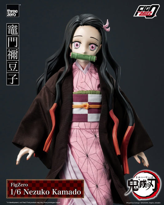 Preventa Figura Nezuko Kamado - Demon Slayer: Kimetsu no Yaiba - FigZero marca Threezero 3Z0668 escala 1/6