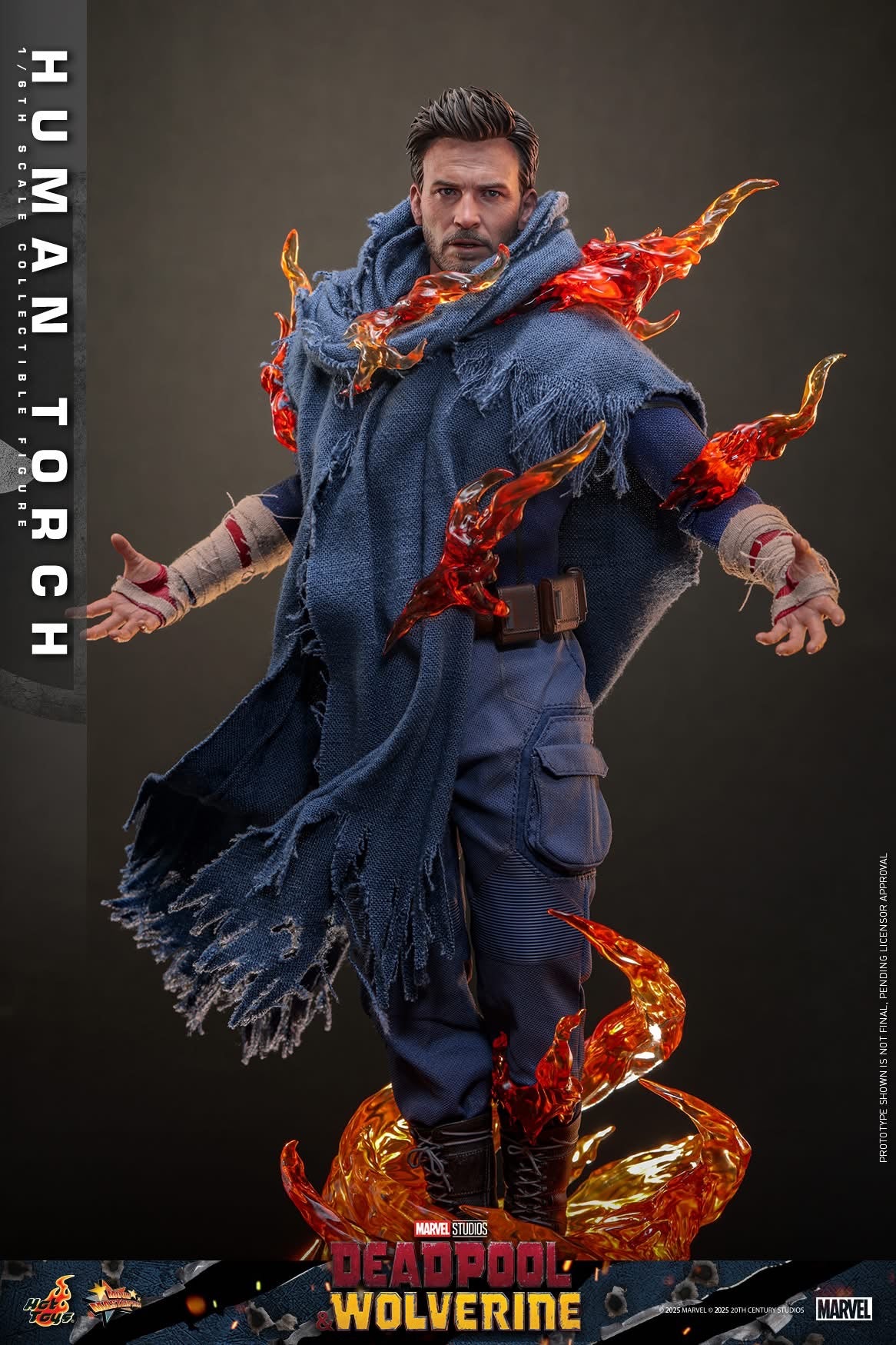 Preventa Figura Human Torch - Deadpool & Wolverine marca Hot Toys MMS789 escala 1/6