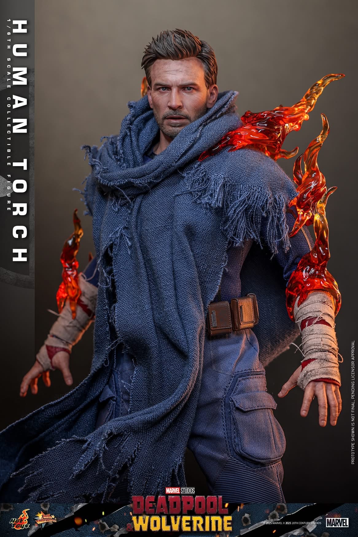 Preventa Figura Human Torch - Deadpool & Wolverine marca Hot Toys MMS789 escala 1/6
