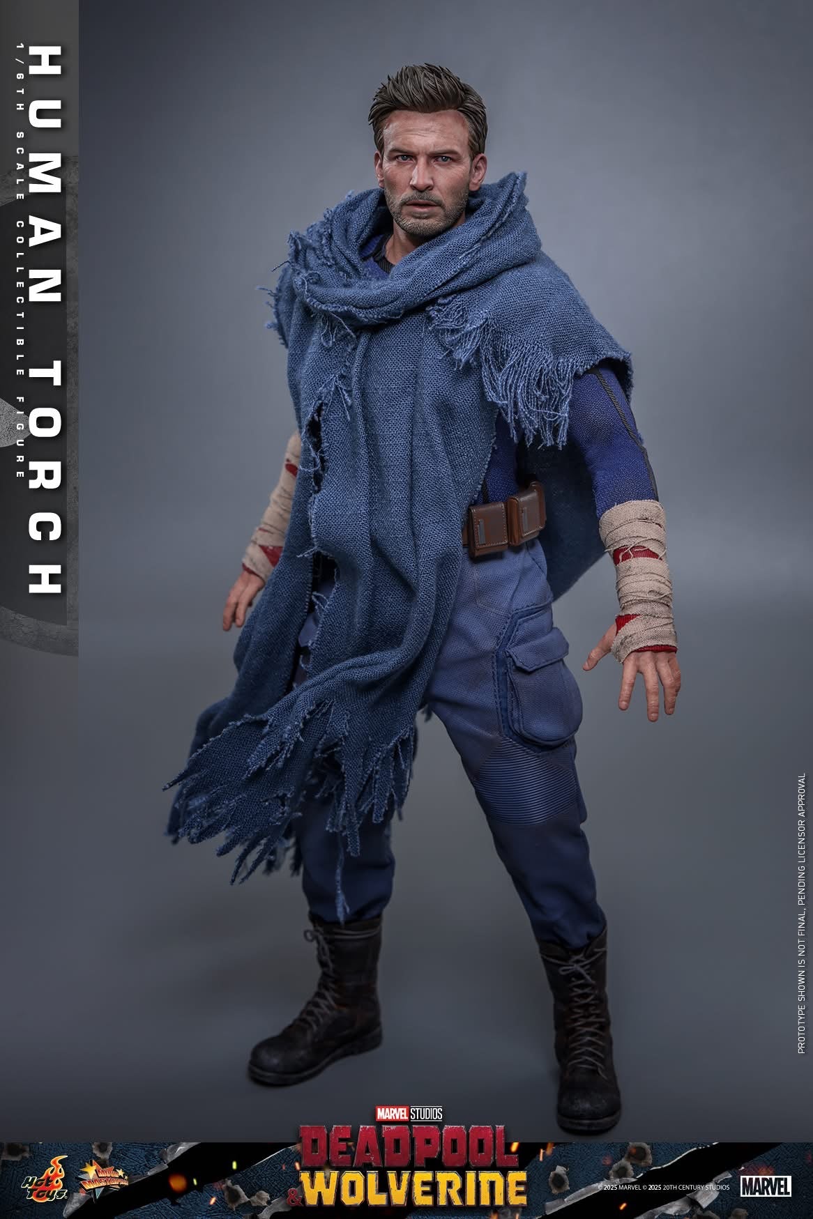 Preventa Figura Human Torch - Deadpool & Wolverine marca Hot Toys MMS789 escala 1/6