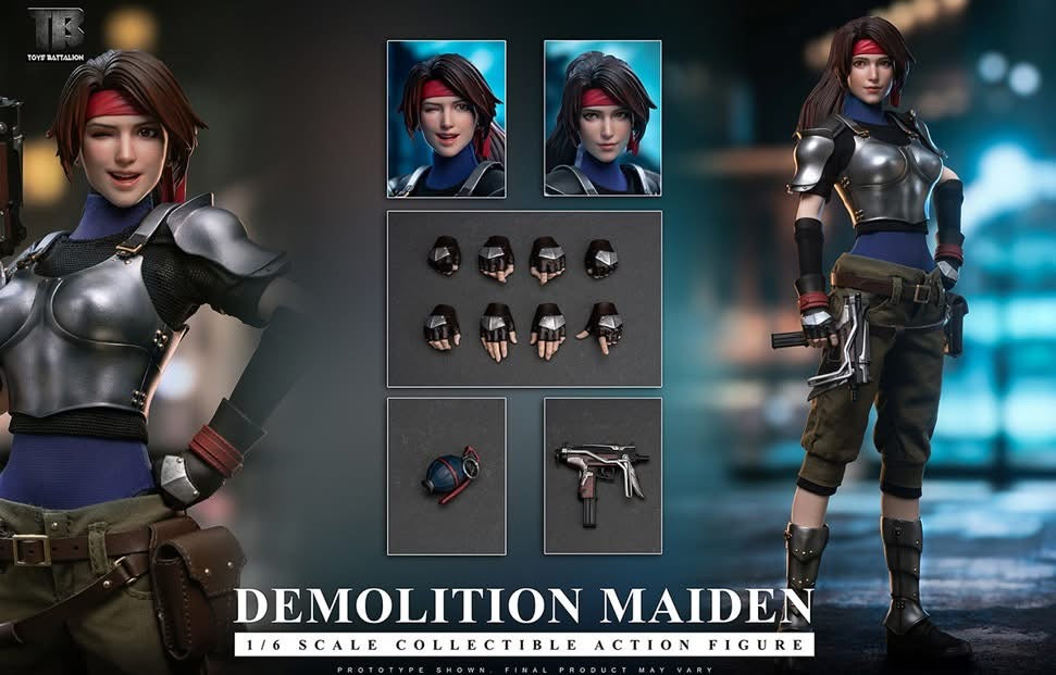 Preventa Figura Demolition Maiden marca Toys Battalion TB035 escala 1/6