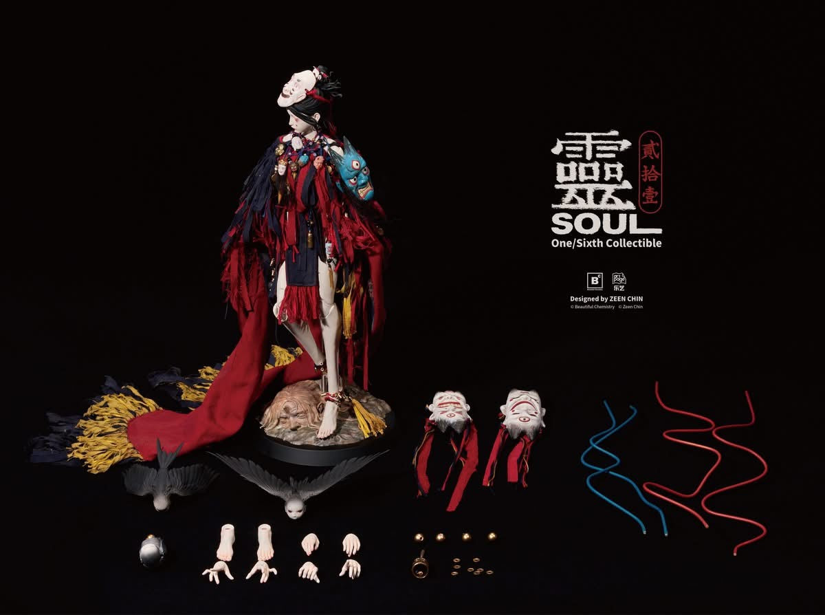 Preventa Figura SOUL Puppeteer Spirit - Twenty-One Series marca Beautiful Chemistry BC202512 escala 1/6 (ART TOY)