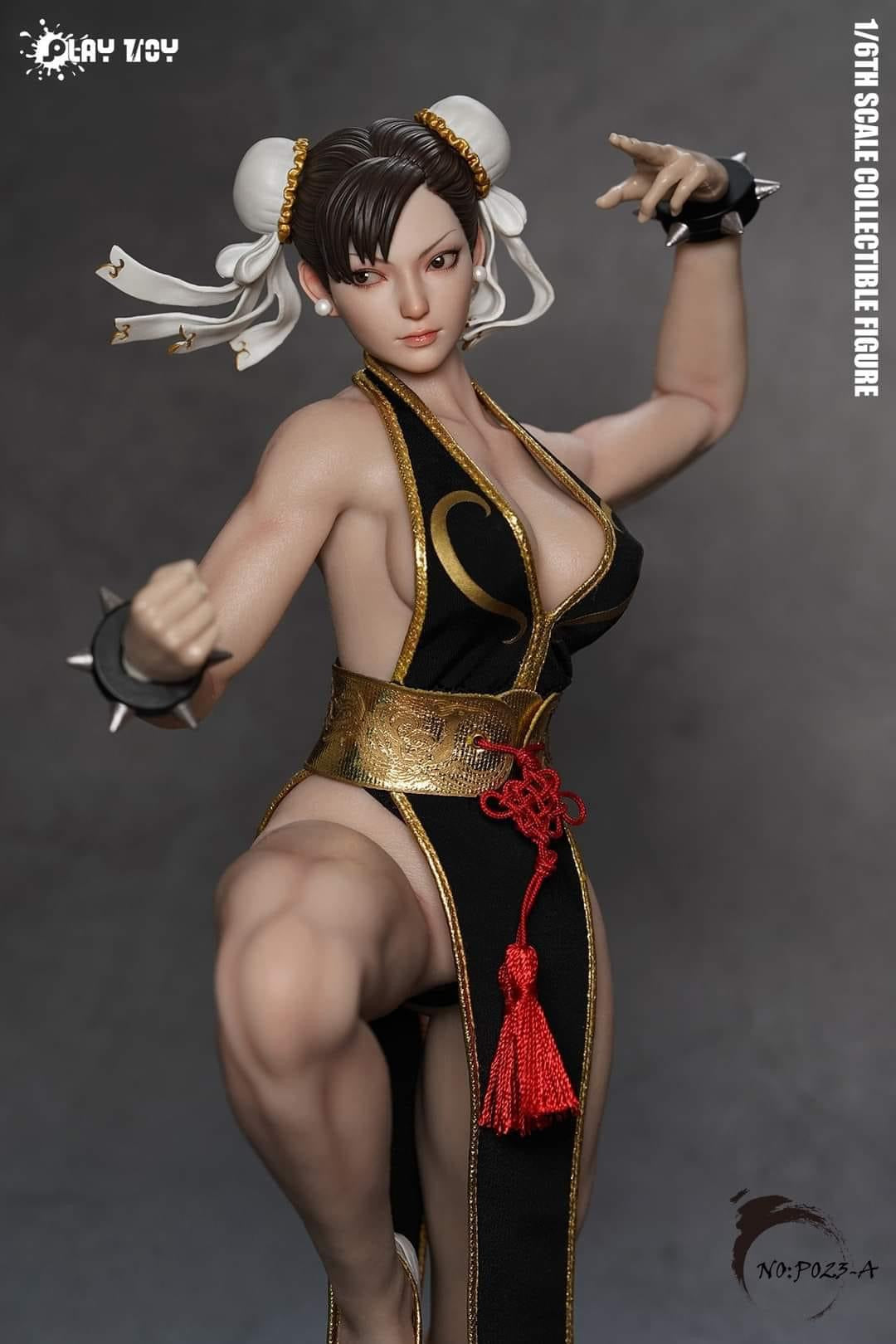 Pedido Figura Combat Goddess (Black version) marca Play Toy P023A escala 1/6