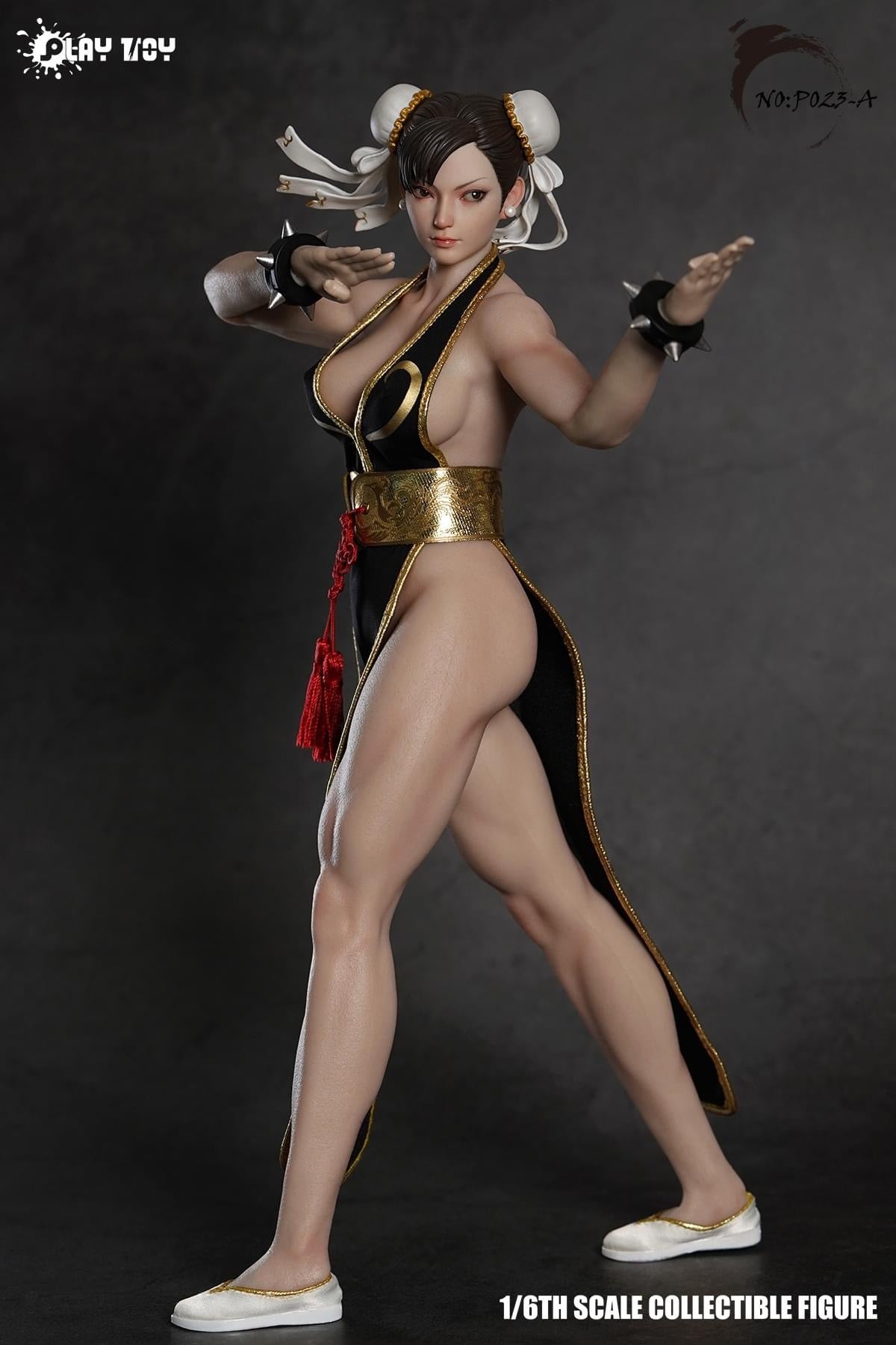 Pedido Figura Combat Goddess (Black version) marca Play Toy P023A escala 1/6