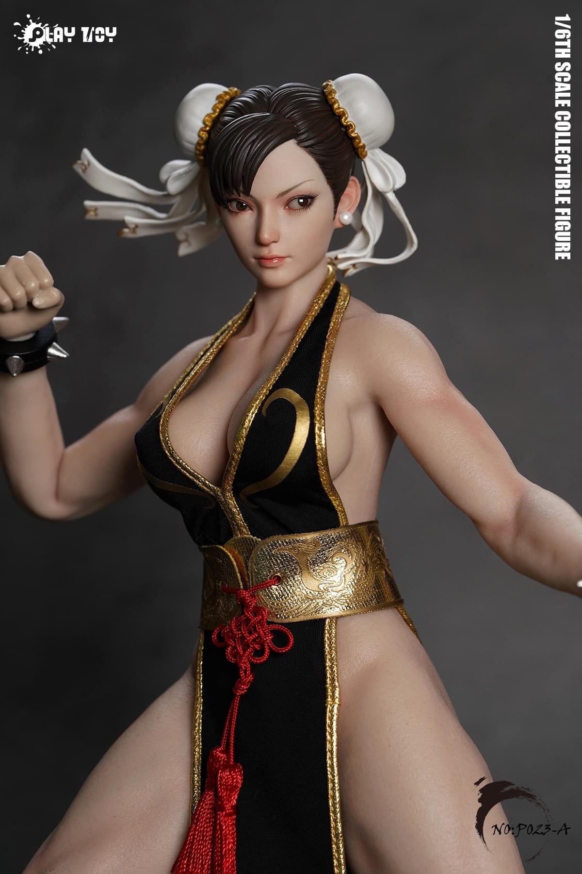 Pedido Figura Combat Goddess (Black version) marca Play Toy P023A escala 1/6