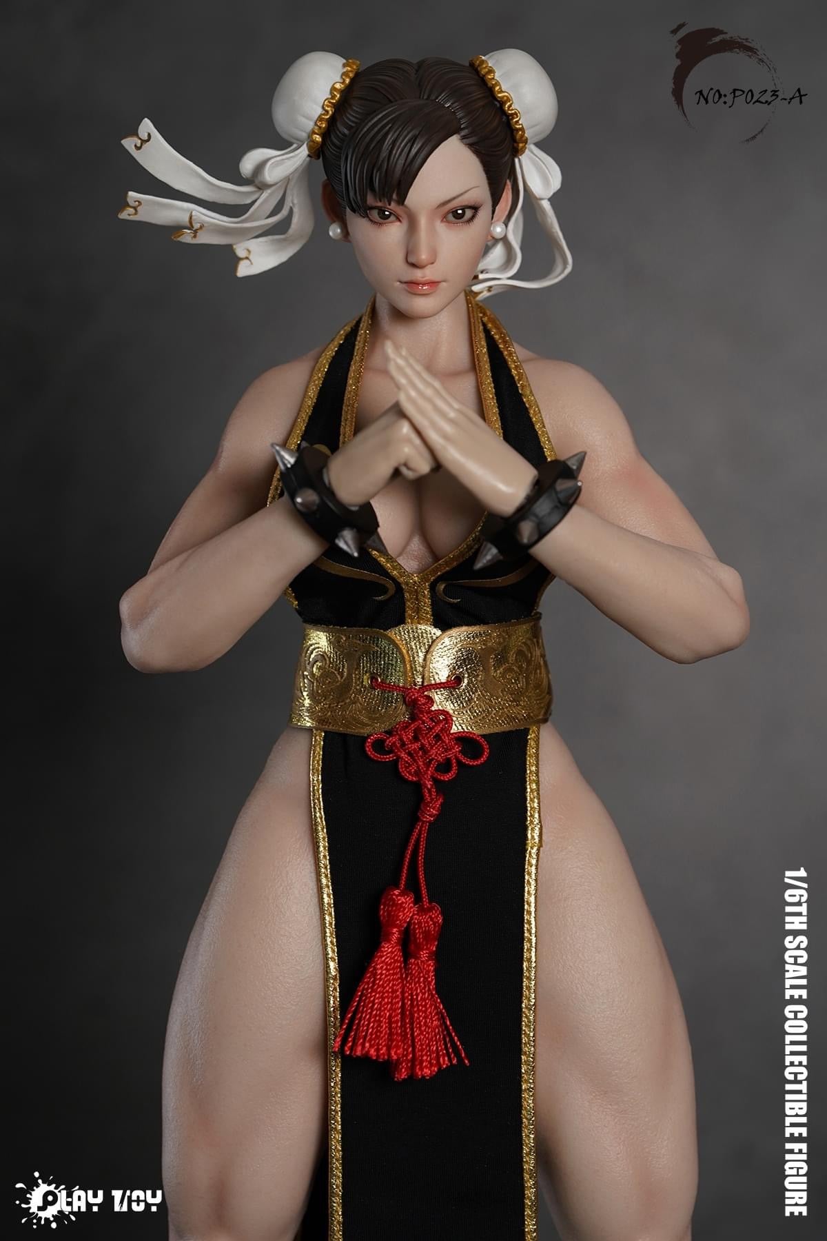 Pedido Figura Combat Goddess (Black version) marca Play Toy P023A escala 1/6