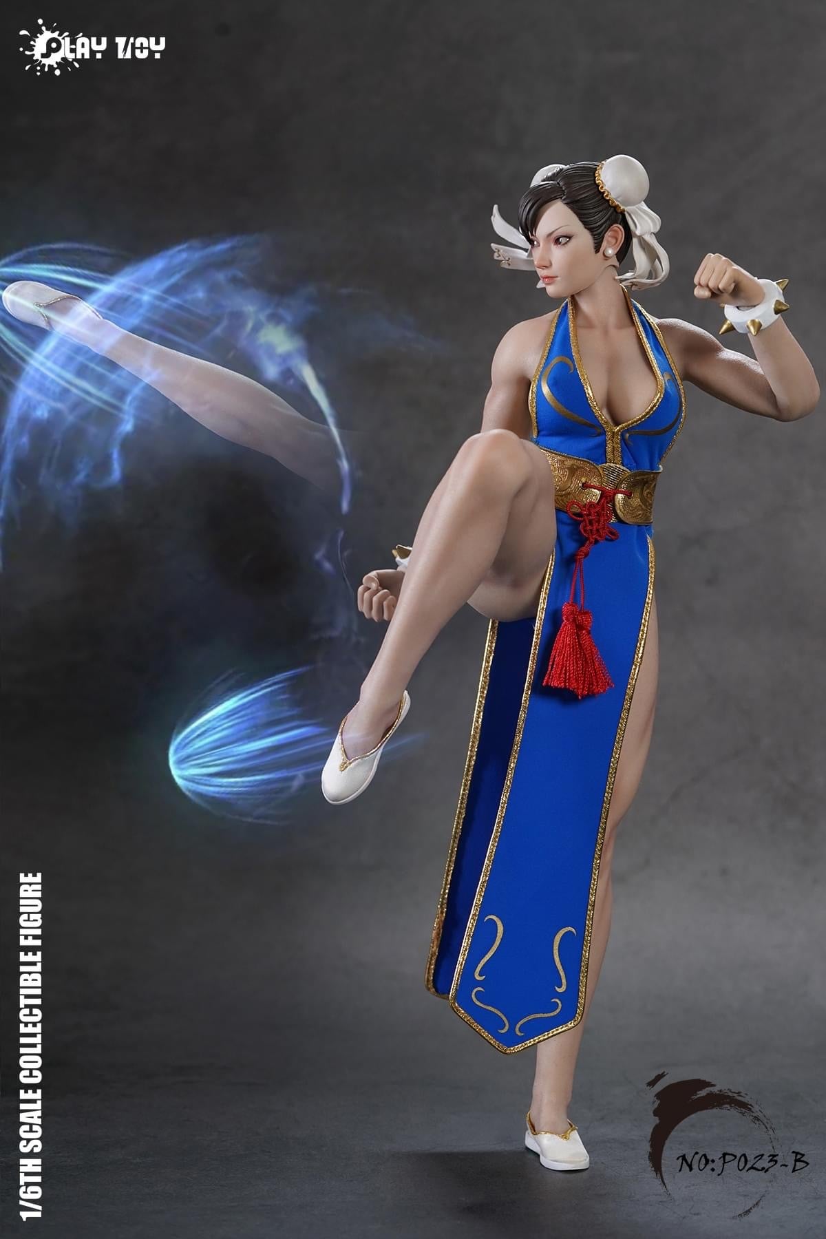 Pedido Figura Combat Goddess (Blue version) marca Play Toy P023B escala 1/6