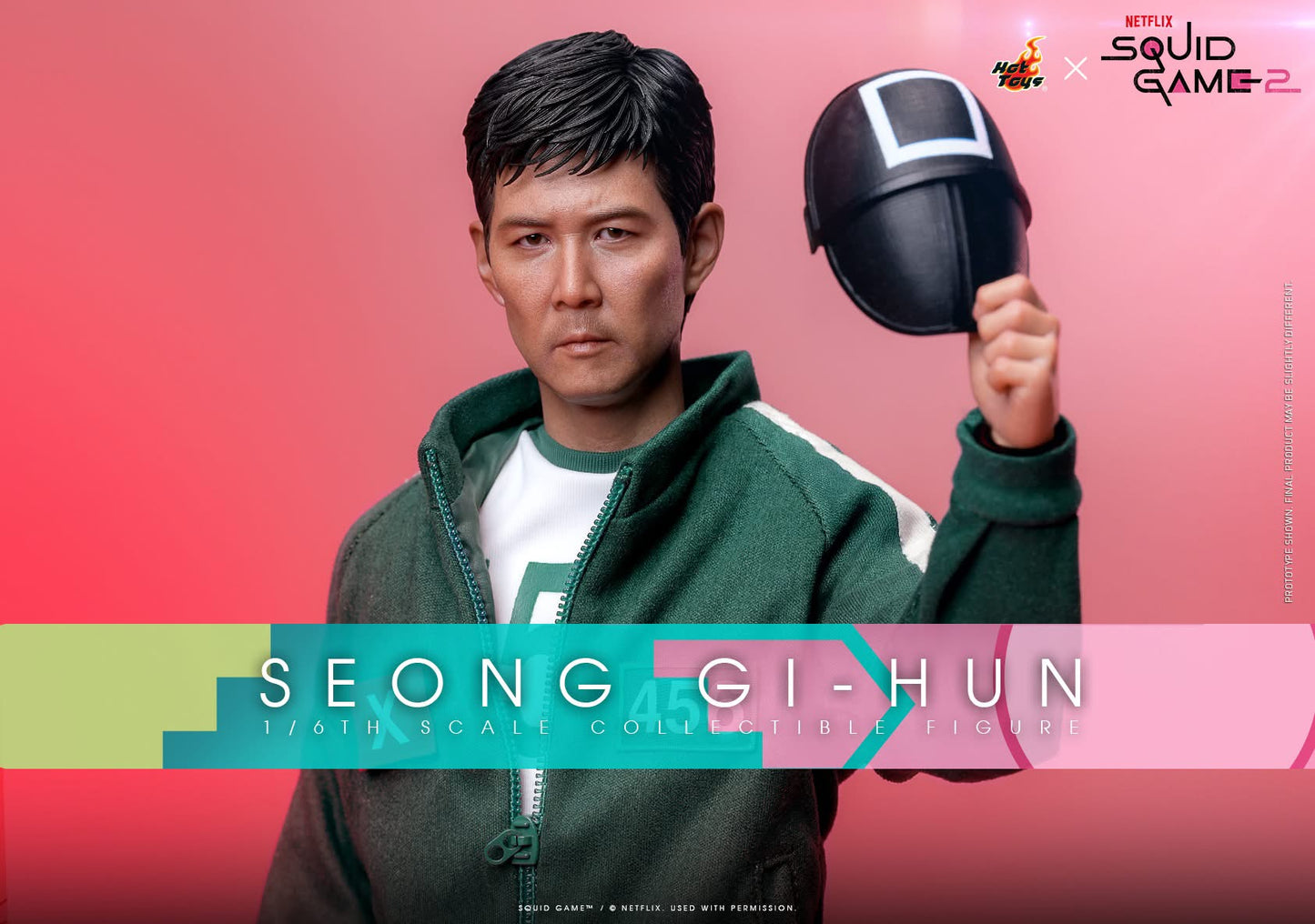 Preventa Figura Seong Gi-hun - Squid Game 2 marca Hot Toys TMS153 escala 1/6