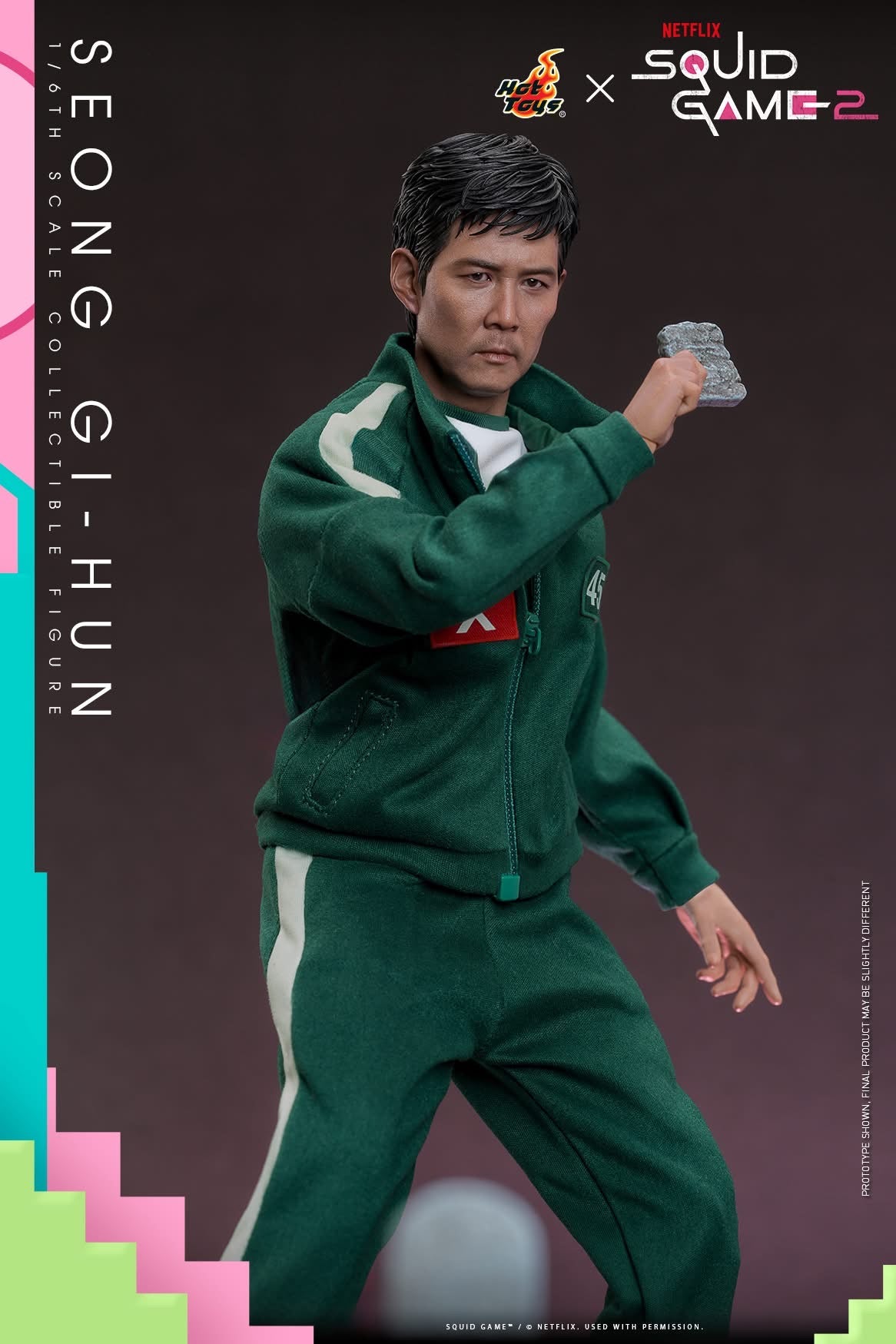 Preventa Figura Seong Gi-hun - Squid Game 2 marca Hot Toys TMS153 escala 1/6