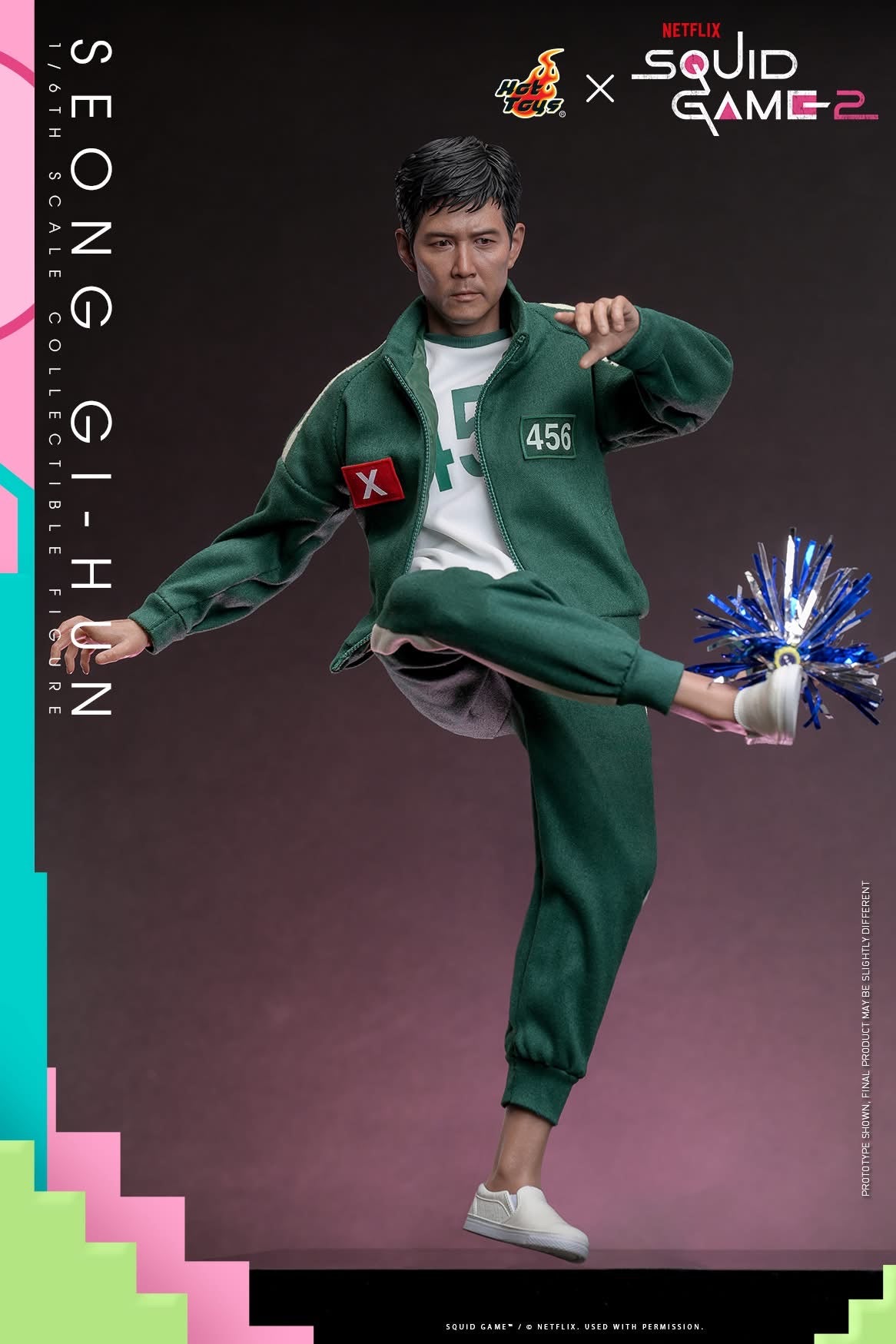 Preventa Figura Seong Gi-hun - Squid Game 2 marca Hot Toys TMS153 escala 1/6