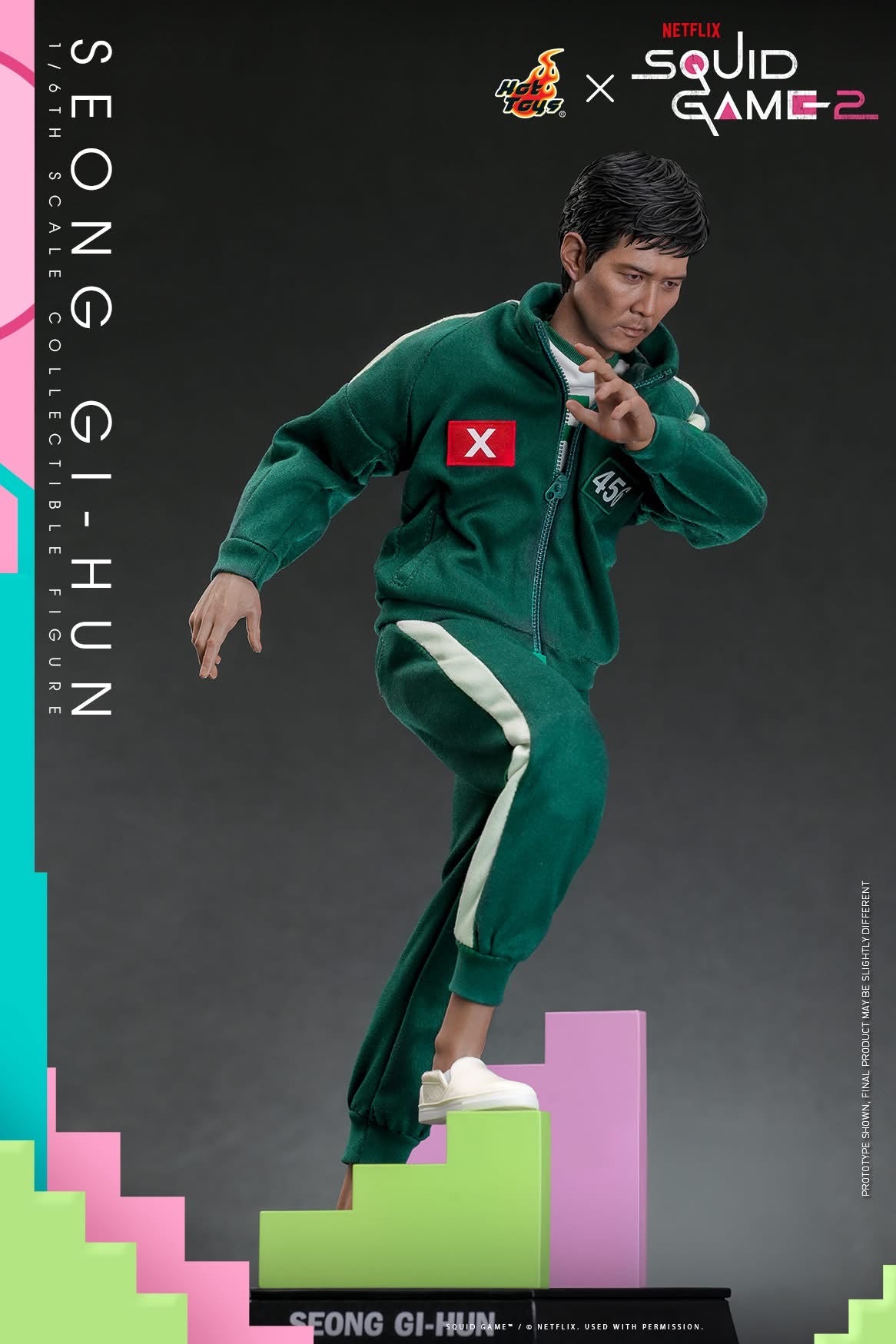 Preventa Figura Seong Gi-hun - Squid Game 2 marca Hot Toys TMS153 escala 1/6