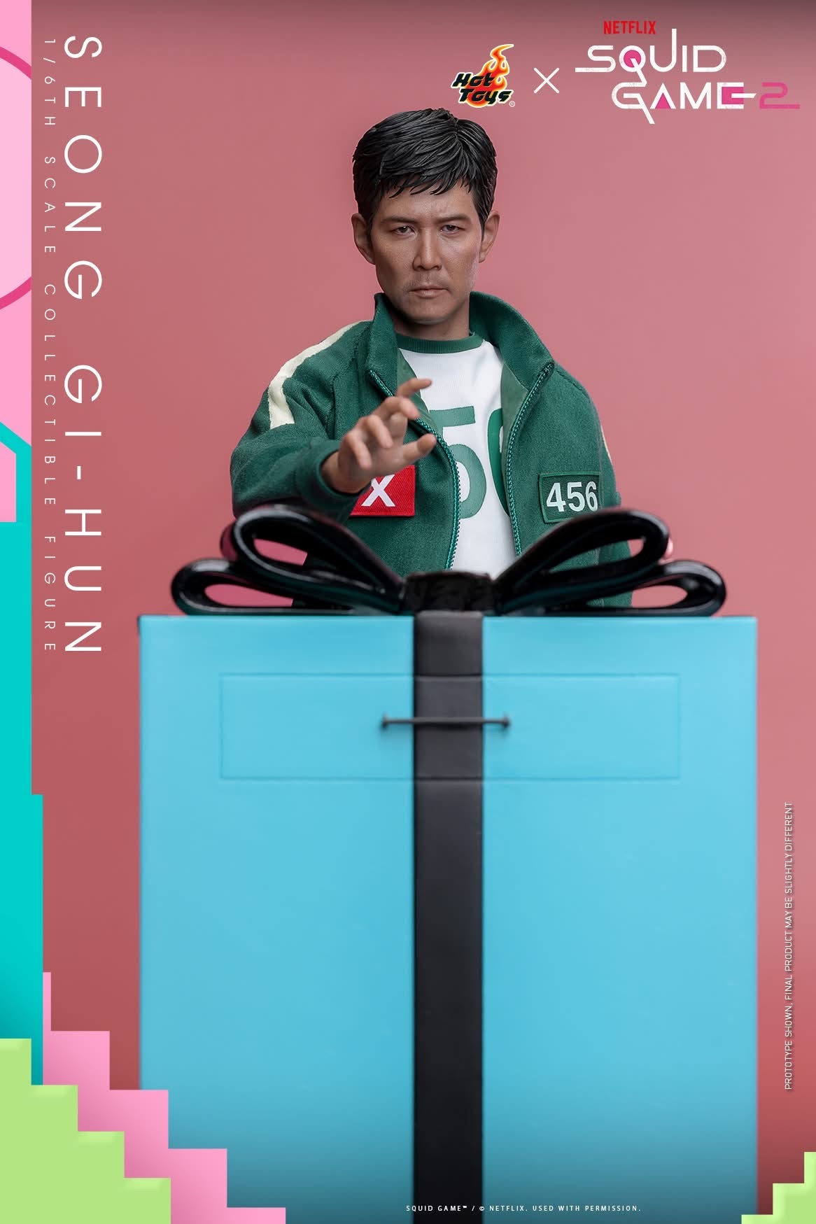 Preventa Figura Seong Gi-hun - Squid Game 2 marca Hot Toys TMS153 escala 1/6