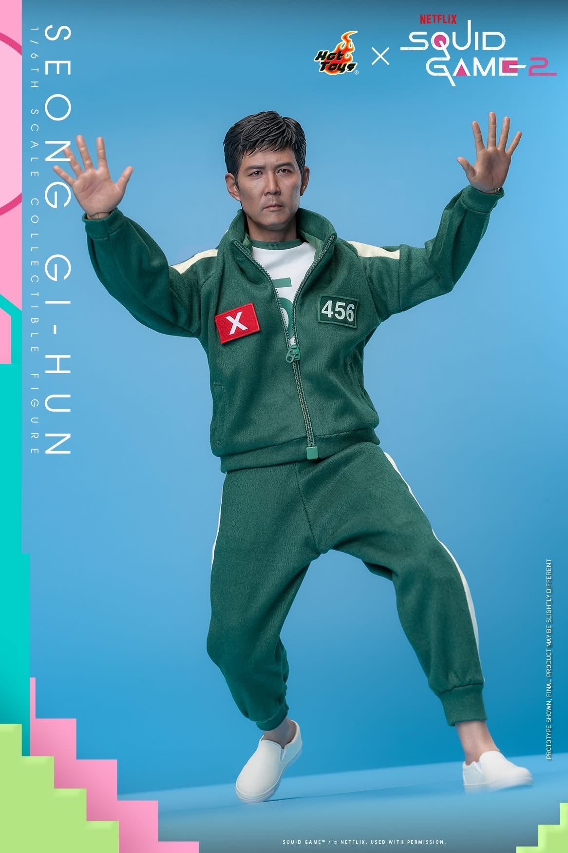 Preventa Figura Seong Gi-hun - Squid Game 2 marca Hot Toys TMS153 escala 1/6