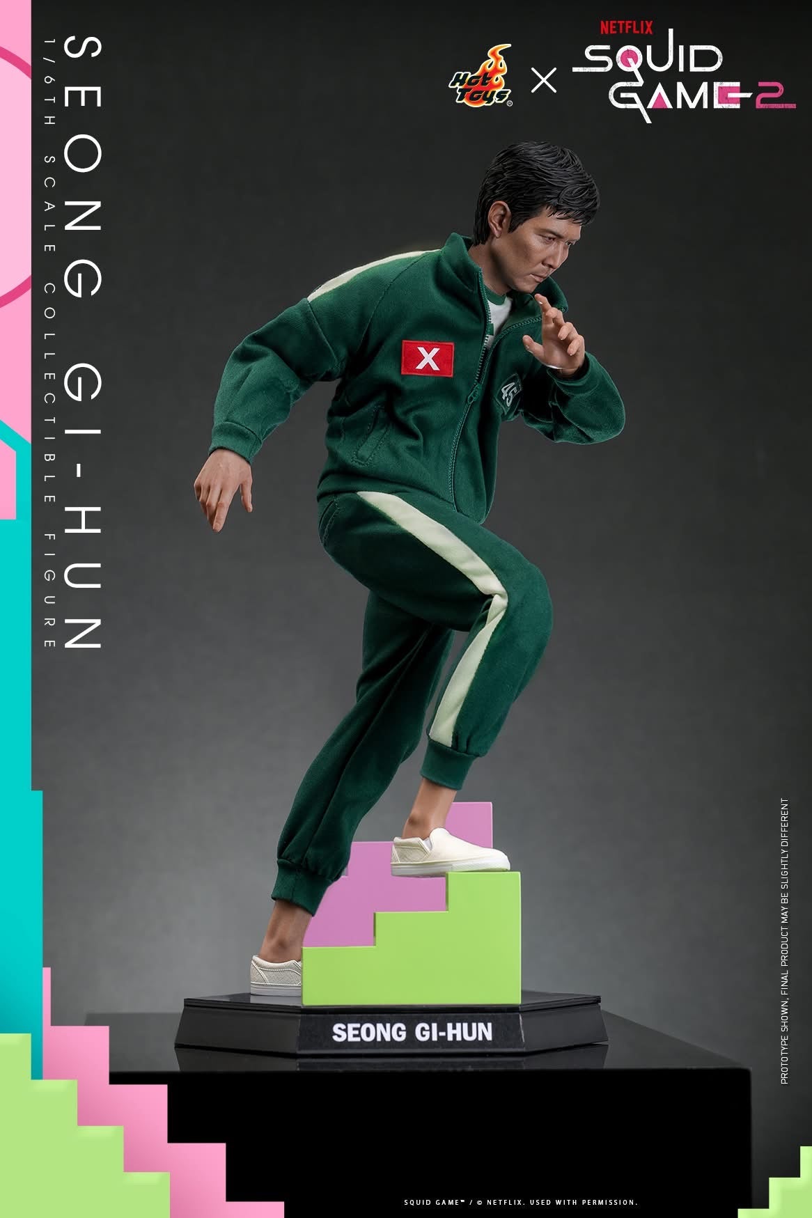Preventa Figura Seong Gi-hun - Squid Game 2 marca Hot Toys TMS153 escala 1/6