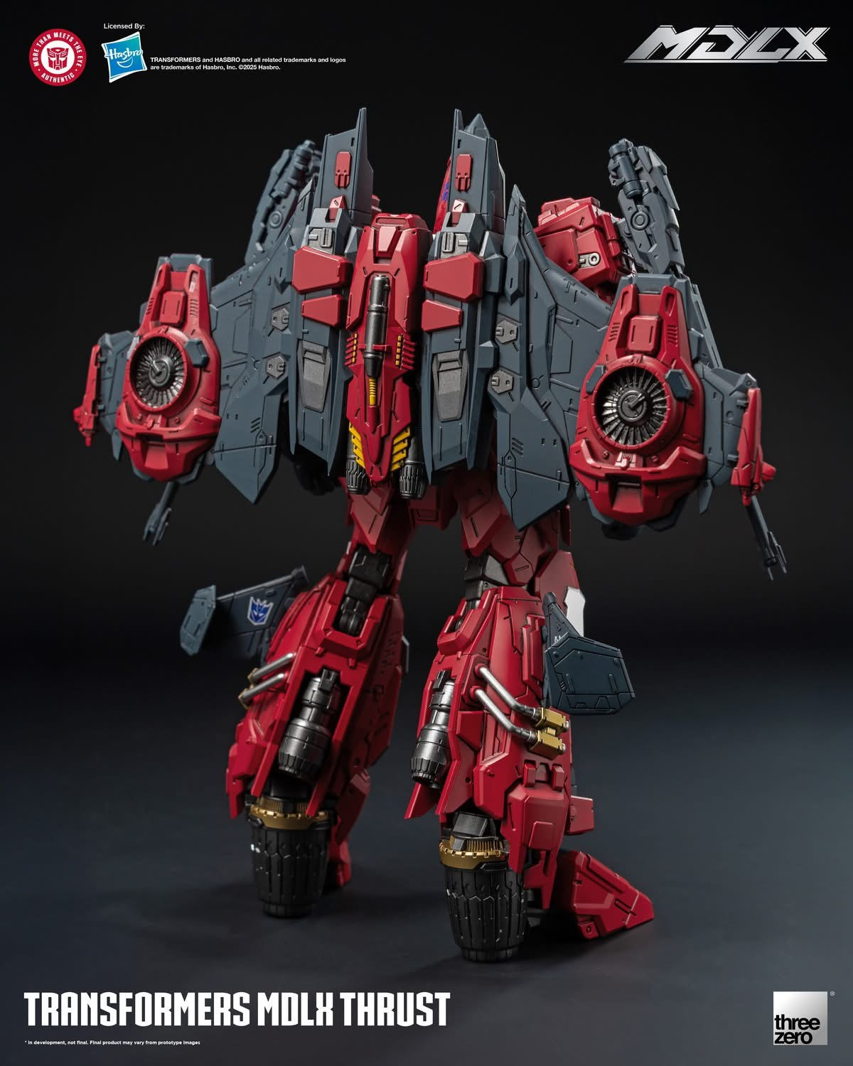 Preventa Figura MDLX Thrust – Transformers marca Threezero 3Z08890 (20 cm)