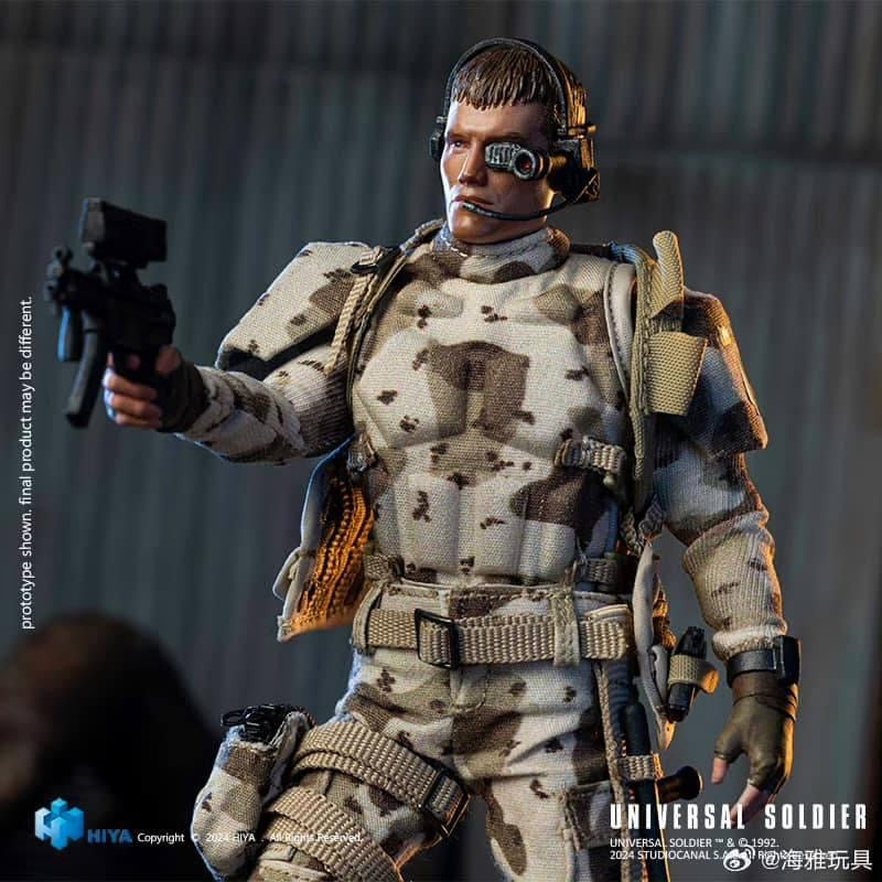 Pedido Figura Andrew Scott (PX Previews Exclusive) - Universal Soldier - Exquisite Super Series marca HIYA ESU0254 escala pequeña 1/12