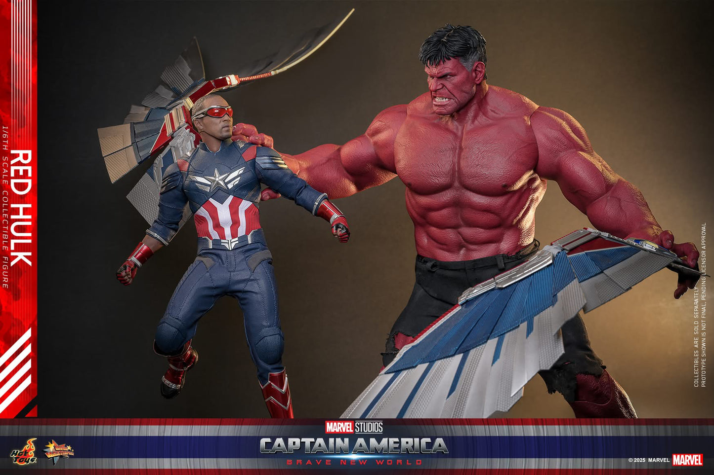 Preventa Figura Red Hulk - Captain America: Brave New World marca Hot Toys MMS797 escala 1/6