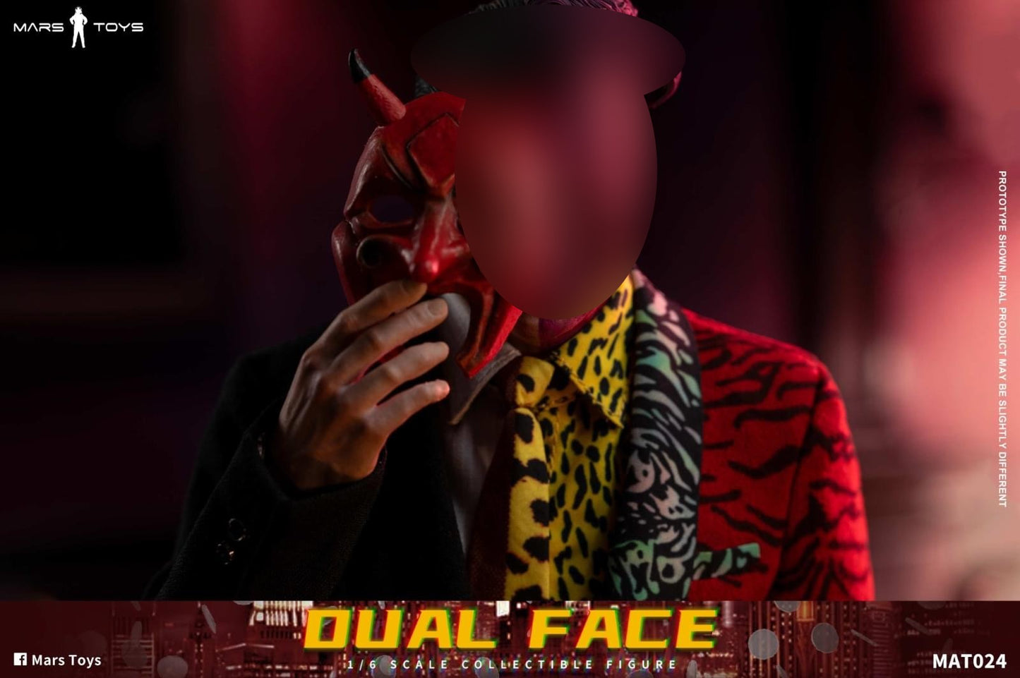 Pedido Figura Dual Face marca Mars Toys MAT024 escala 1/6