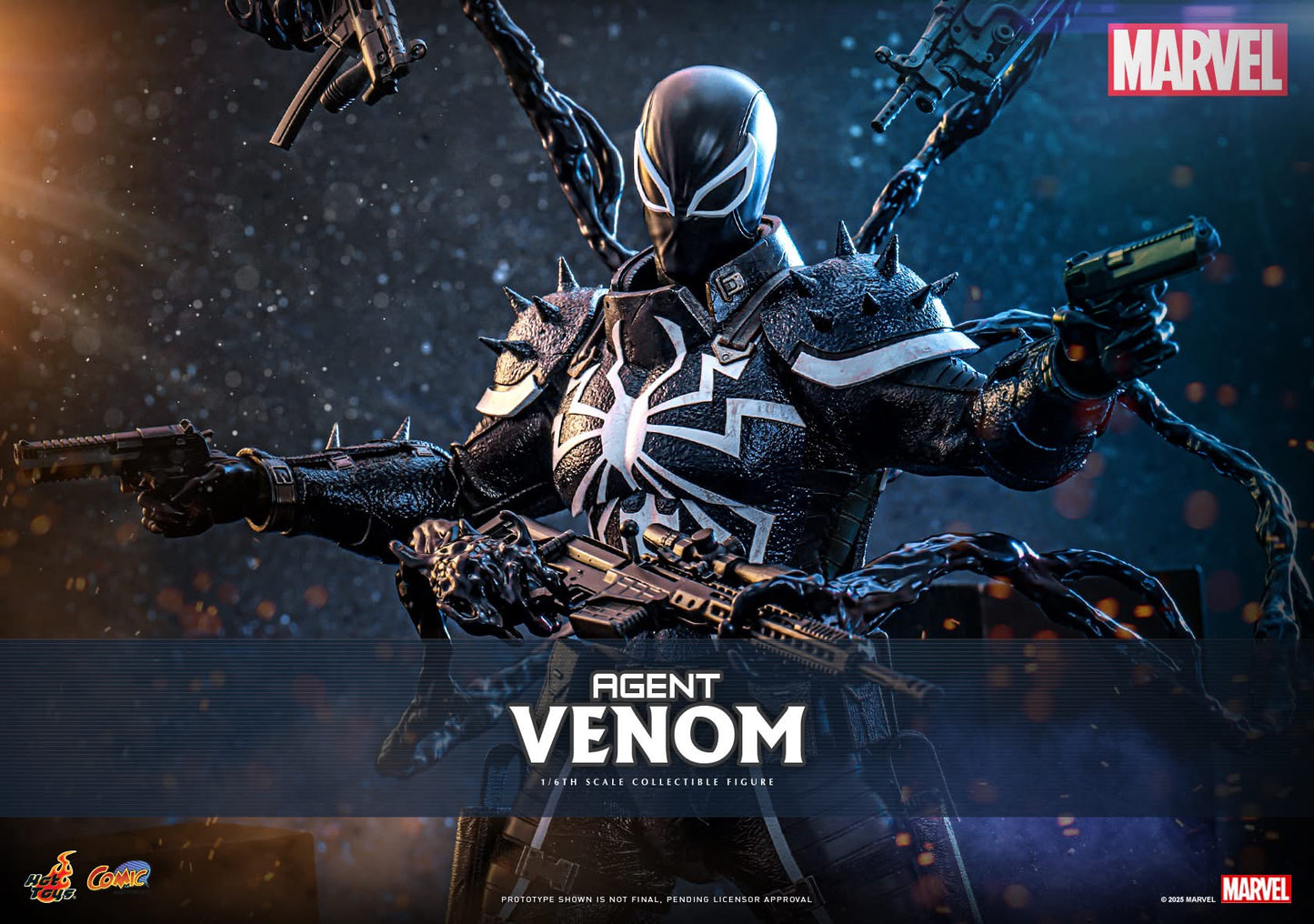 Preventa Figura Agent Venom - Marvel Comics marca Hot Toys CMS025 escala 1/6