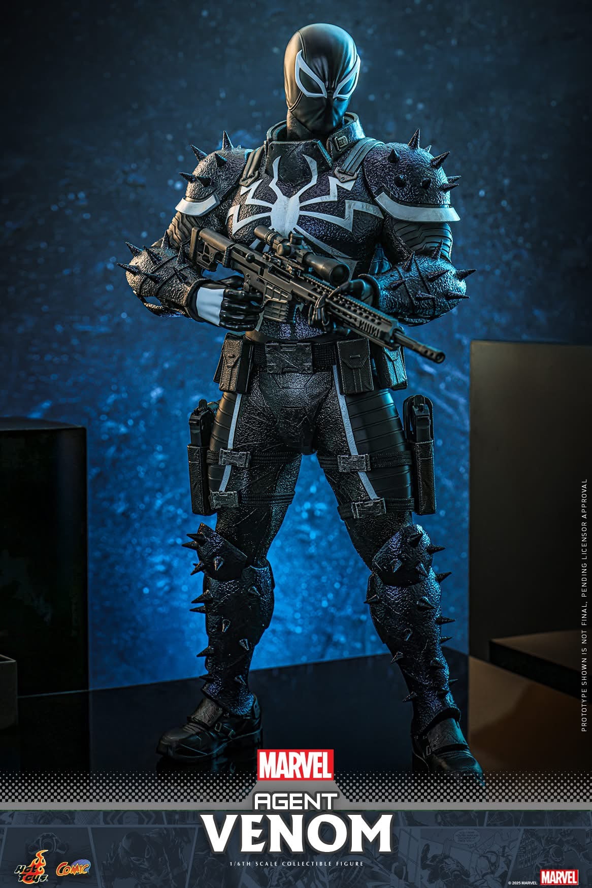 Preventa Figura Agent Venom - Marvel Comics marca Hot Toys CMS025 escala 1/6