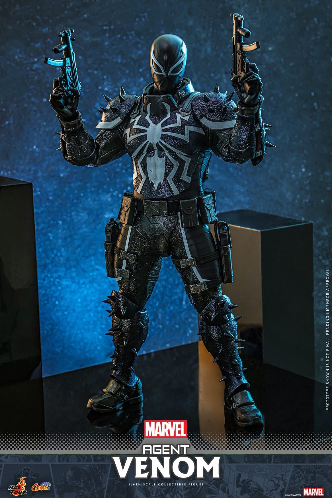 Preventa Figura Agent Venom - Marvel Comics marca Hot Toys CMS025 escala 1/6