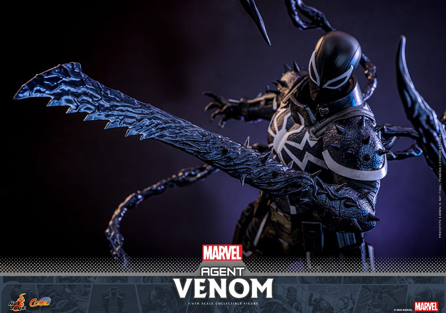 Preventa Figura Agent Venom - Marvel Comics marca Hot Toys CMS025 escala 1/6