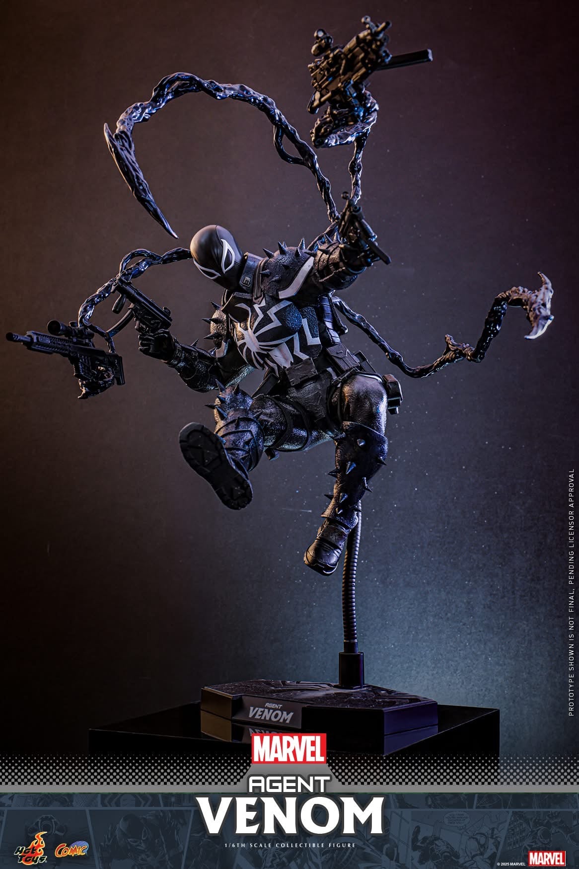 Preventa Figura Agent Venom - Marvel Comics marca Hot Toys CMS025 escala 1/6