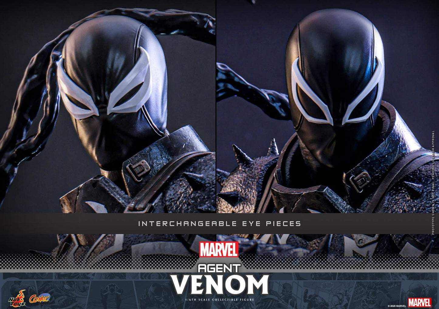 Preventa Figura Agent Venom - Marvel Comics marca Hot Toys CMS025 escala 1/6
