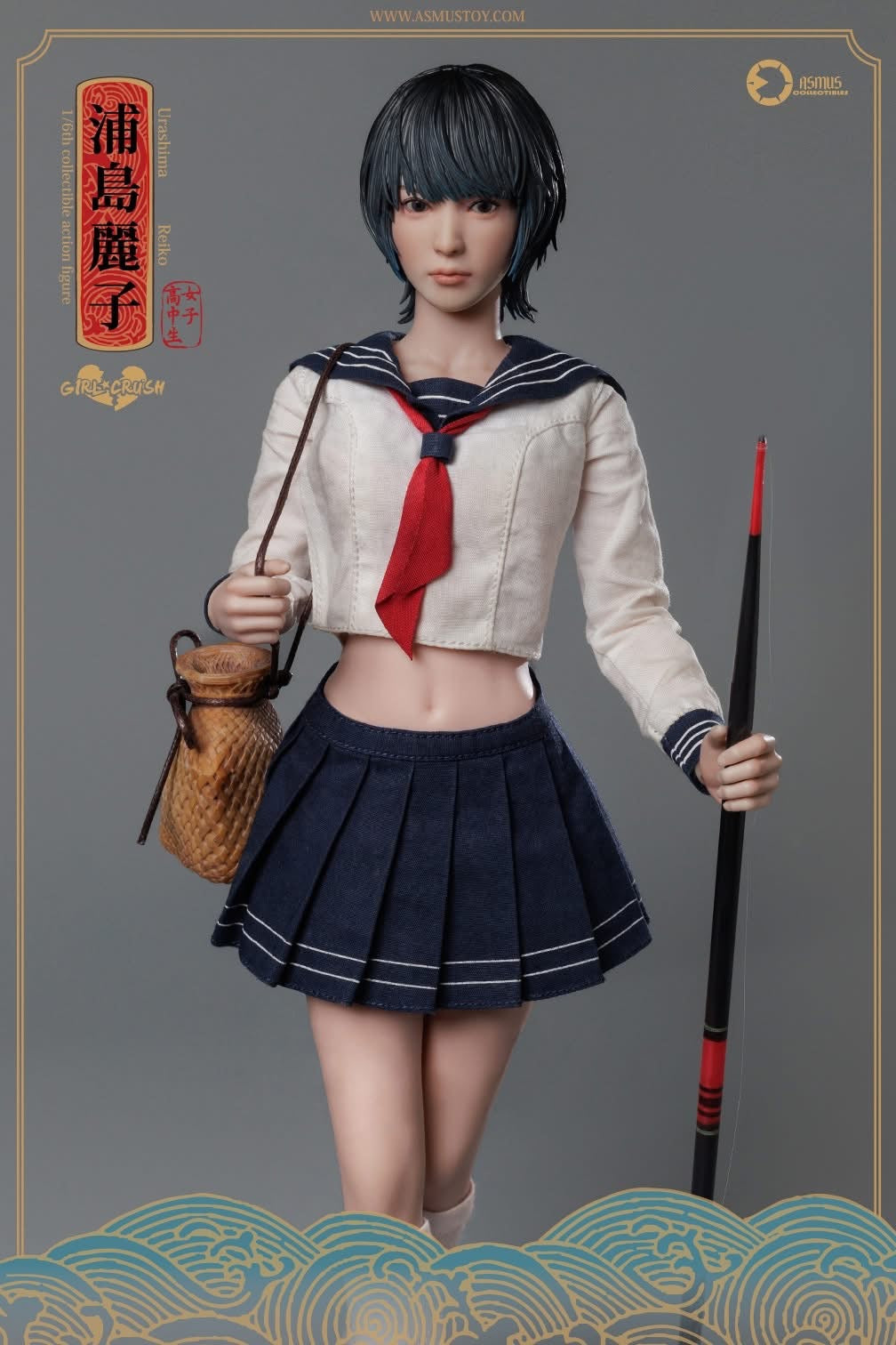 Preventa Figura REIKO - Girl Crash (Luxury Edition) marca Asmus Toys GC003LUX escala 1/6
