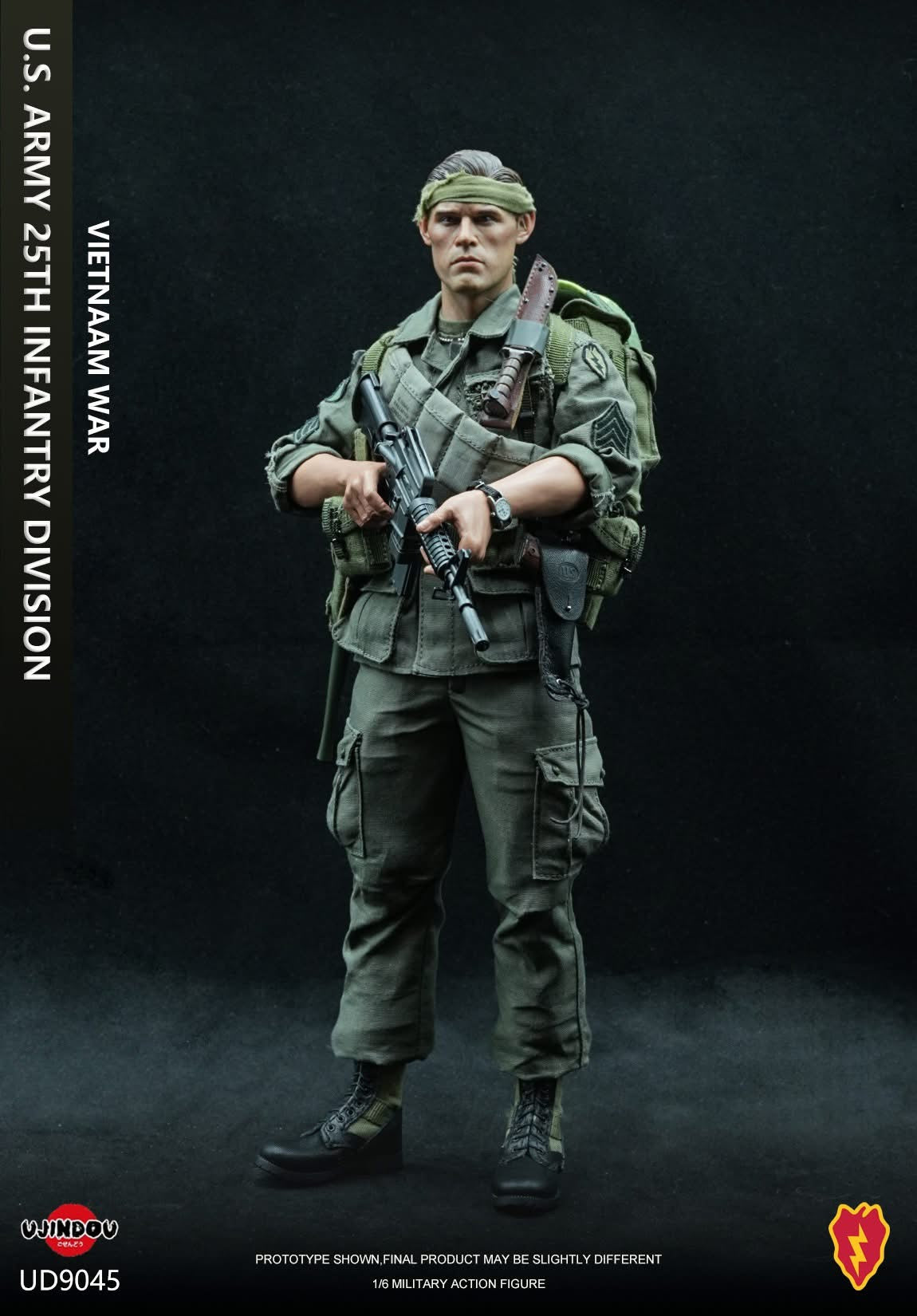 Pedido Figura U.S. Army 25TH Infantry Division Soldier - Vietnam War marca Ujindou UD9045 escala 1/6