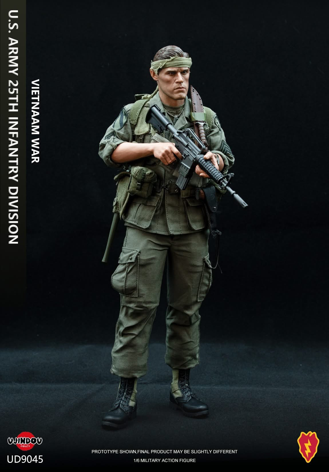 Pedido Figura U.S. Army 25TH Infantry Division Soldier - Vietnam War marca Ujindou UD9045 escala 1/6