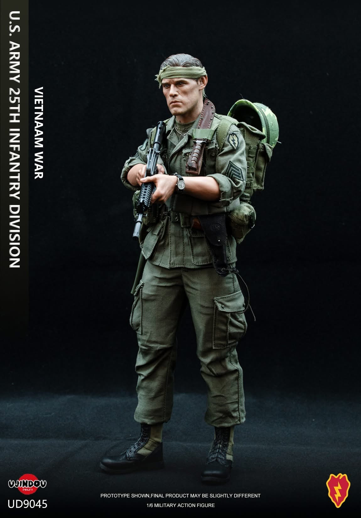 Pedido Figura U.S. Army 25TH Infantry Division Soldier - Vietnam War marca Ujindou UD9045 escala 1/6
