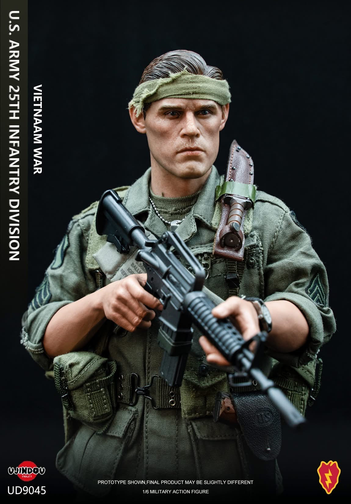 Pedido Figura U.S. Army 25TH Infantry Division Soldier - Vietnam War marca Ujindou UD9045 escala 1/6
