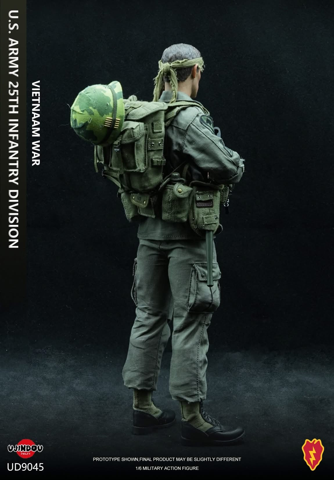 Pedido Figura U.S. Army 25TH Infantry Division Soldier - Vietnam War marca Ujindou UD9045 escala 1/6