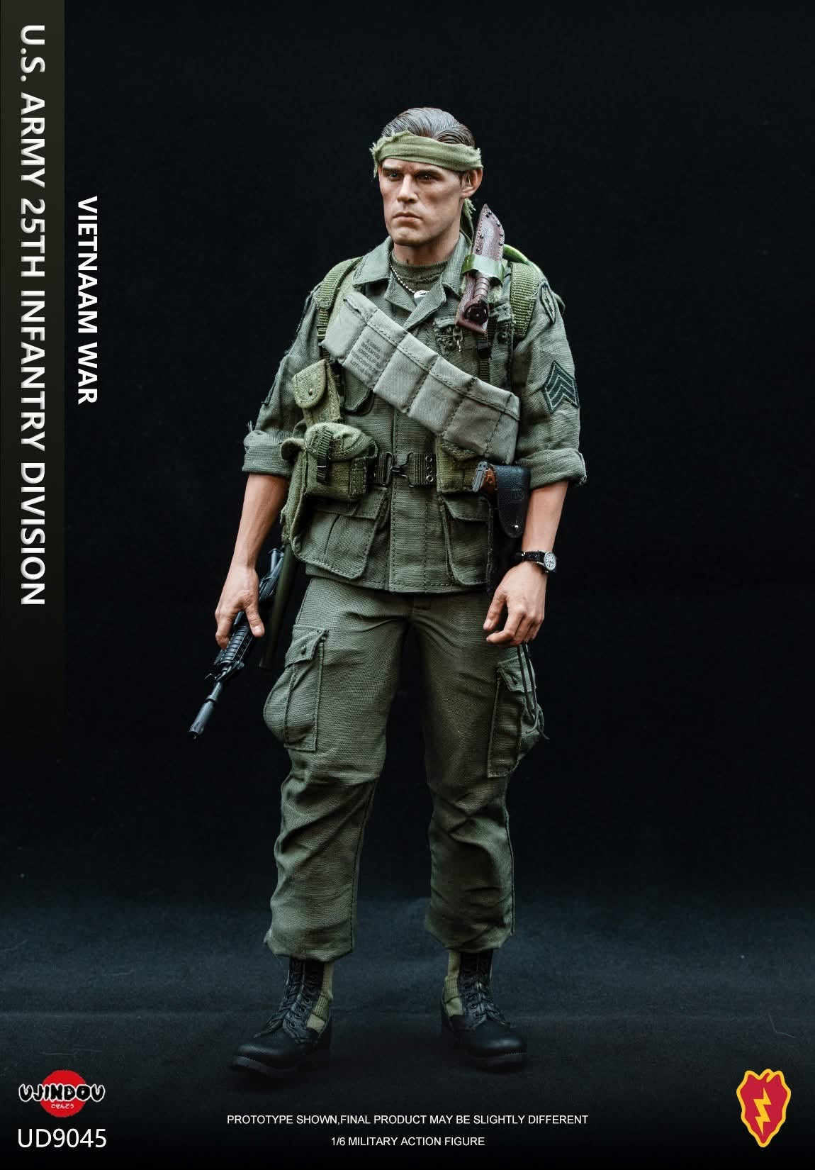 Pedido Figura U.S. Army 25TH Infantry Division Soldier - Vietnam War marca Ujindou UD9045 escala 1/6