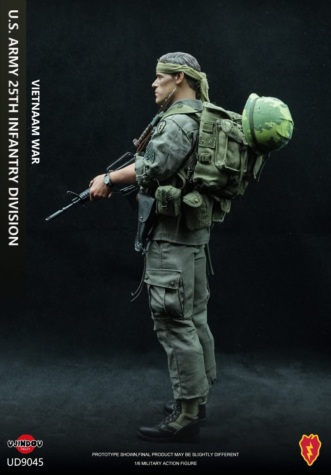 Pedido Figura U.S. Army 25TH Infantry Division Soldier - Vietnam War marca Ujindou UD9045 escala 1/6