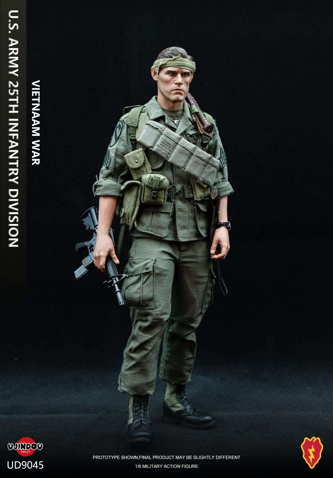 Pedido Figura U.S. Army 25TH Infantry Division Soldier - Vietnam War marca Ujindou UD9045 escala 1/6