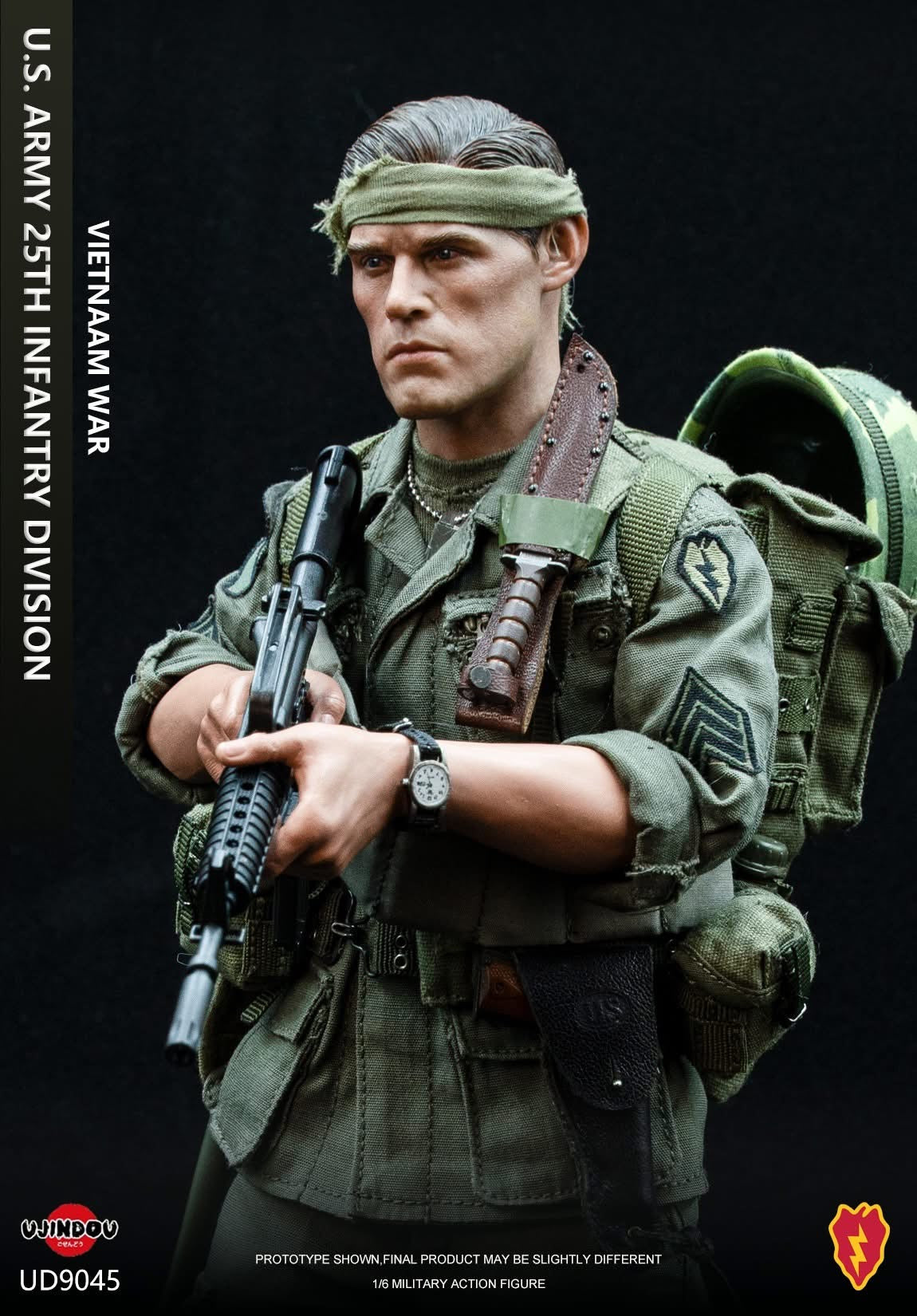 Pedido Figura U.S. Army 25TH Infantry Division Soldier - Vietnam War marca Ujindou UD9045 escala 1/6