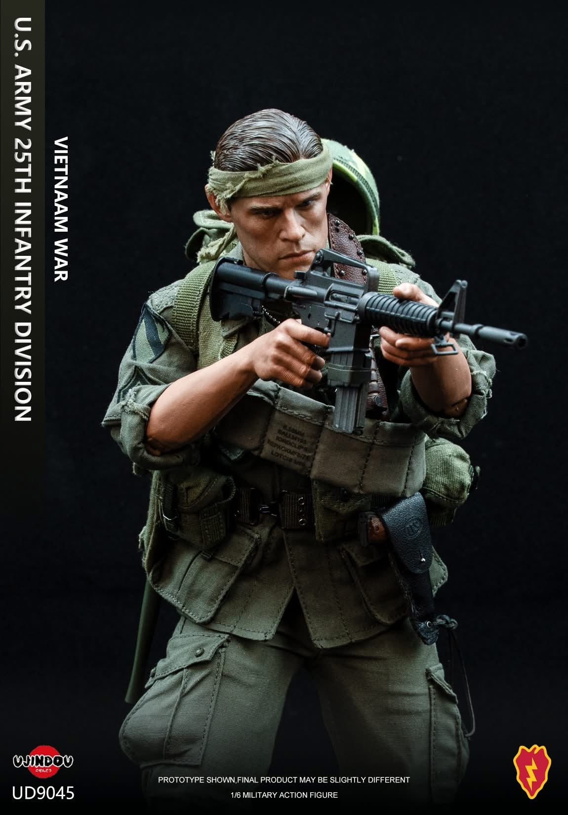 Pedido Figura U.S. Army 25TH Infantry Division Soldier - Vietnam War marca Ujindou UD9045 escala 1/6