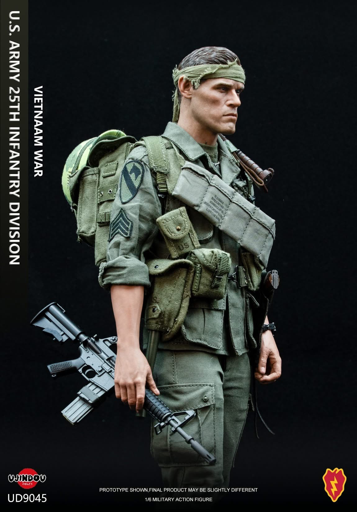 Pedido Figura U.S. Army 25TH Infantry Division Soldier - Vietnam War marca Ujindou UD9045 escala 1/6