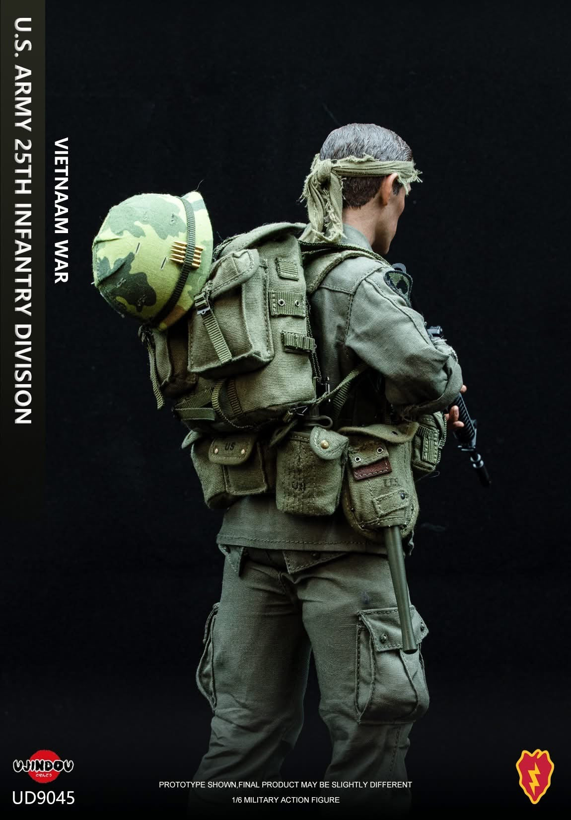 Pedido Figura U.S. Army 25TH Infantry Division Soldier - Vietnam War marca Ujindou UD9045 escala 1/6
